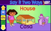 INGLES con Dora Learn English with Dora Dora la exploradora ~ Play Baby Games For Kids Juegos ~