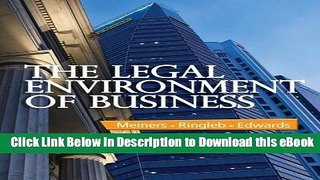 [Read Book] The Legal Environment of Business Kindle