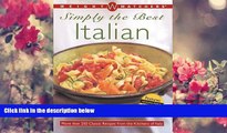 READ book Weight Watchers Simply the Best Italian: More than 250 Classic Recipes from the Kitchens