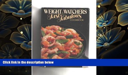 READ book Weight Watchers  Fast and Fabulous Cookbook Jean Nidetch Trial Ebook