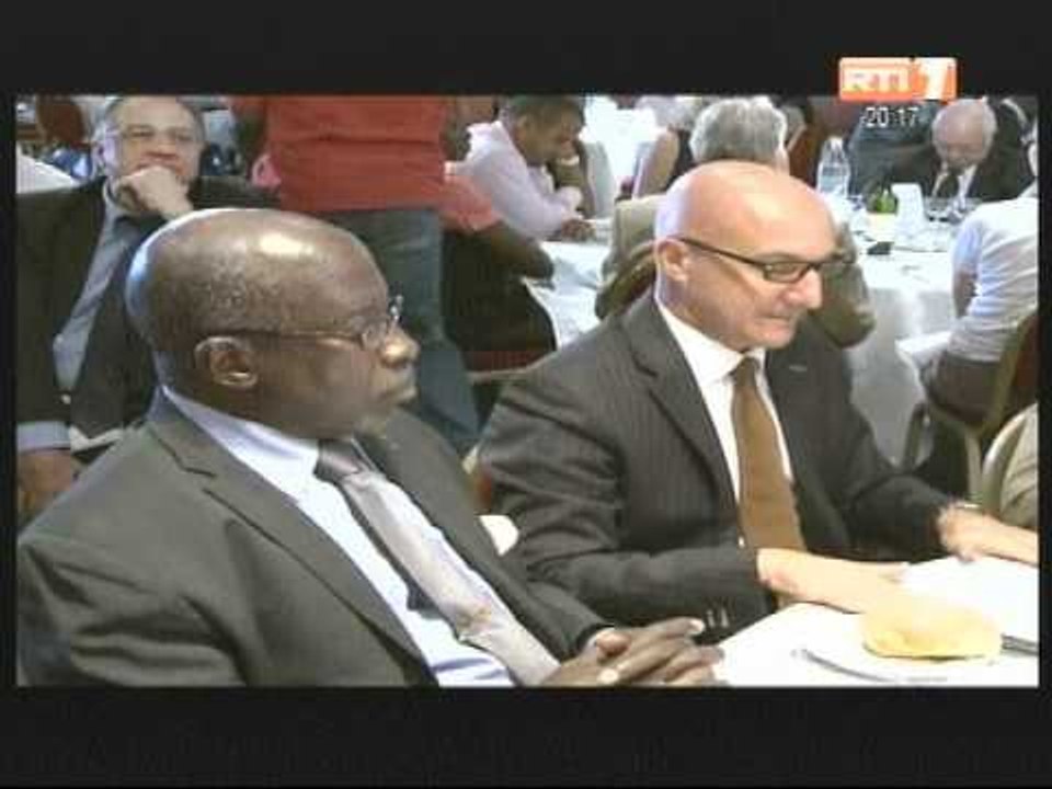 Ahoussou Kouadio Jeannot était l'invité de la chambre de commerce et d'industrie française