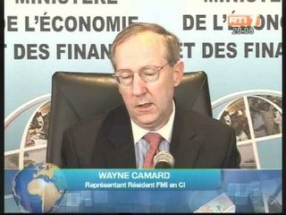 Le représentant résident du FMI en CI a a animé une conference de presse