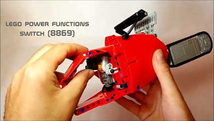 Legodan Yapılan Motorlu Testere