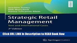 [PDF] Strategic Retail Management: Text and International Cases Full Online