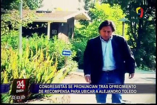 Reacciones tras pedido de recompensa para ubicar a Alejandro Toledo