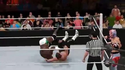 WWE Elimination Chamber 2017 - April 2nd 2017 - 2-12-2017 Full Show Part 1 WWE 2K17 (251)