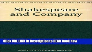 [Popular Books] Shakespeare and Company FULL eBook