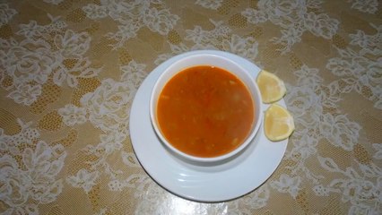 soupe aux lentilles - شوربة العدس - Cuisine Tunisienne Zakia المأكولات التونسية