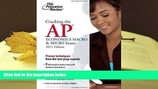 Download [PDF]  Cracking the AP Economics Macro   Micro Exams, 2011 Edition (College Test