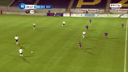 Romain Habran dans le dos de la défense