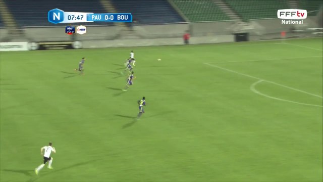 Romain Habran à la limite du hors jeu