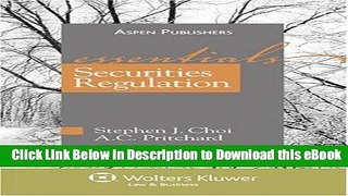 [Read Book] Securities Regulations: The Essentials Kindle