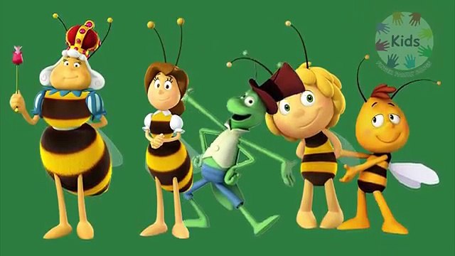 Maya the Bee Sleeping Beauty | 3d finger family rhymes for kids | nursery rhymes for children