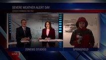 ‘Sasquatch’ Covered In Marijuana Leaves Interrupts Live Weather Report During Snow Storm!
