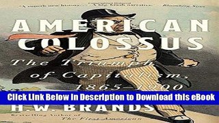 EPUB Download American Colossus: The Triumph of Capitalism, 1865-1900 Kindle