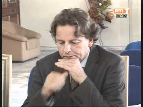 Séance de travail entre le président de la CEI et Gérard Koenders, le Nouveau patron de l'ONUCI