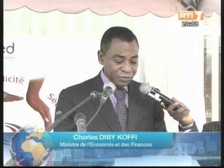 M. Charles Koffi DIBY a procédé à l'inauguration du siège de MicroCred CI