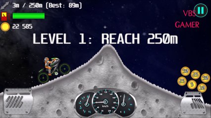 Kid Baby Alian Bick Racing On Moon Android Gameplay