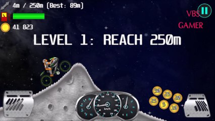 Kid Monster Alian Bick Racing On Moon Android Gameplay