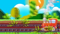 The Learning Trains Cartoon - Trains for children - Train cartoons for children in English