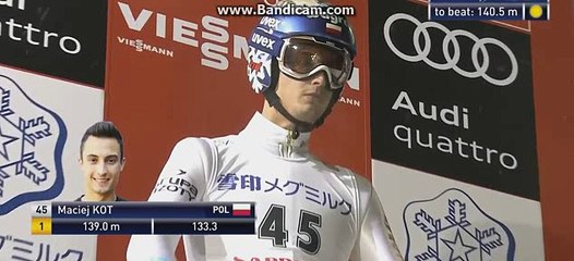 11.02.2017 Sapporo winning jump 138m Maciej Kot