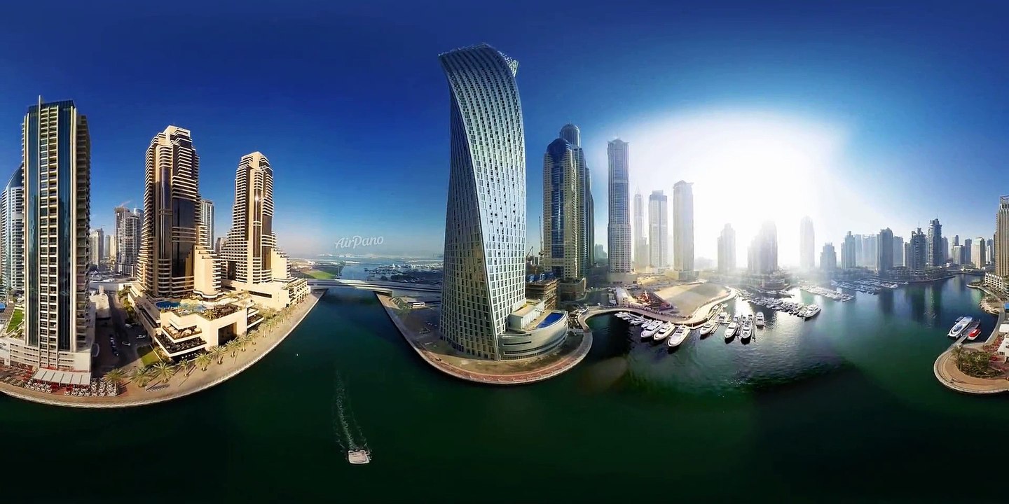 Dubai. Panoramic video