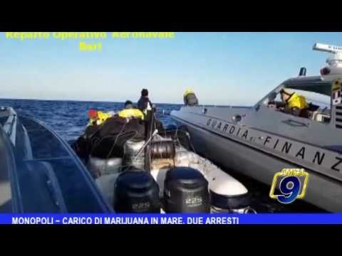 Monopoli | Carico di droga in mare, due albanesi arrestati