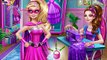 ♥ Super Barbie Games Super Barbie Dressup Design Rivals Pyjama Party Girl Games ♥