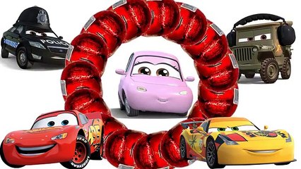 Яйца с сюрпризом, Киндер сюрпризы, Тачки 2, Disney Pixar, Surprise Eggs, Cars 2 Animation