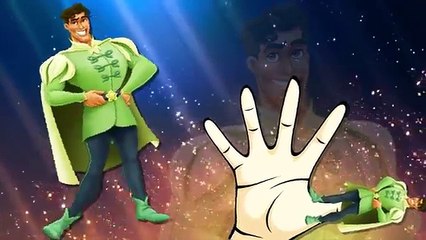 Finger Family Children Nursery Rhymes The Princess And The Frog Cartoon | Finger Family Rhymes