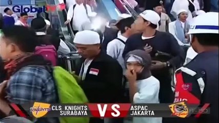 Stasiun Juanda Dipenuhi Peserta Aksi Damai 112