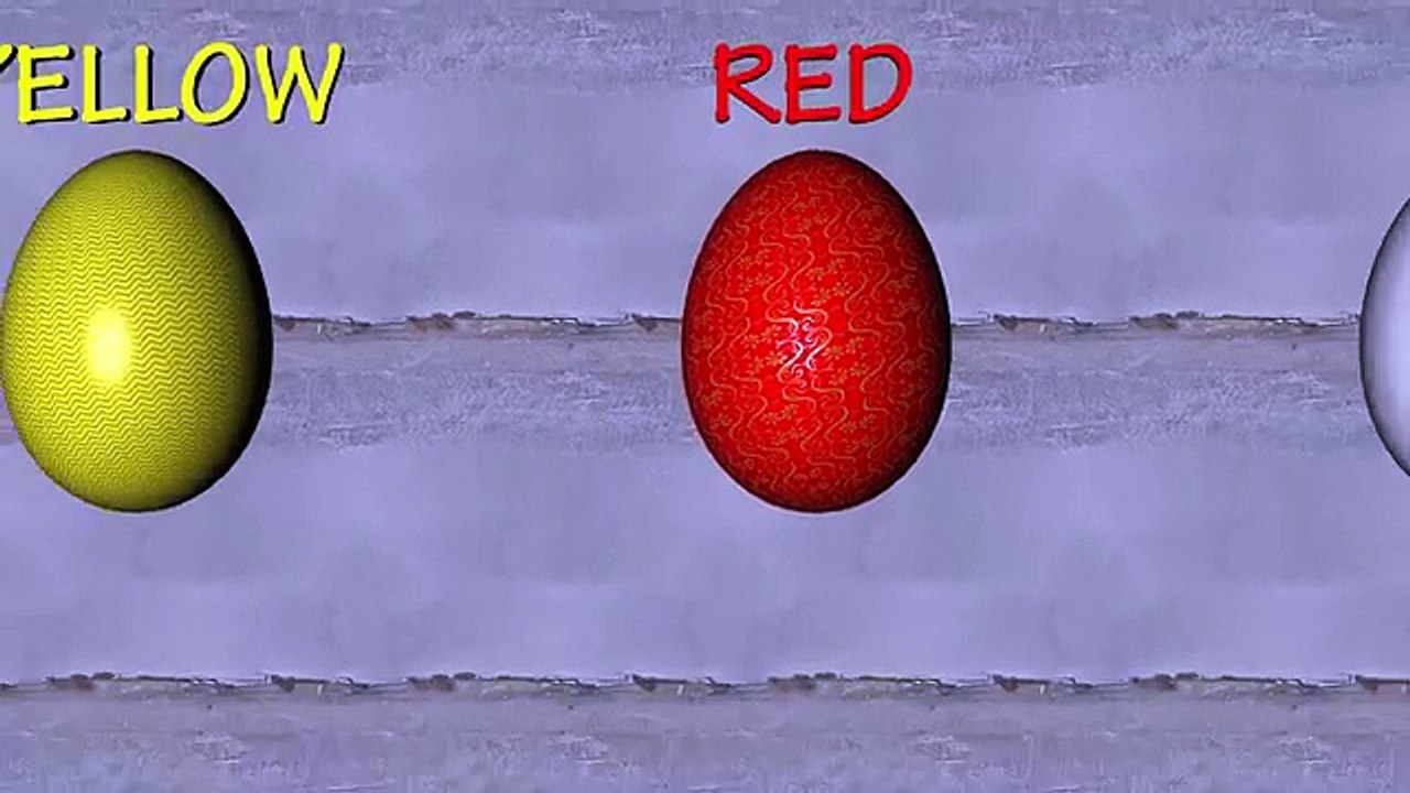 Learn a colors with surprise eggs