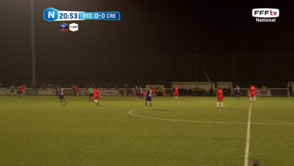 Superbe frappe de Mandoukil qui s'écrase sur le poteau!!