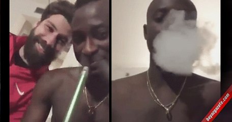 Maç öncesi nargile keyfi!