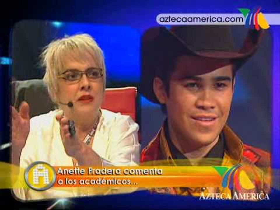 Mike primer sentenciado del concierto 9 de La Academia!!!