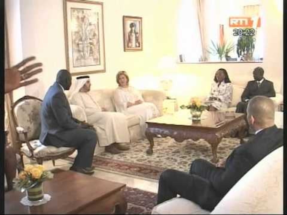 Bienfaisance: Le Prince Sulaiman Al-Fahim chez la Première dame, Mme Dominique Ouattara