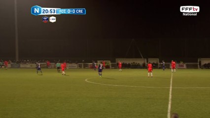 Superbe frappe de Mandoukil qui s'écrase sur le poteau!!