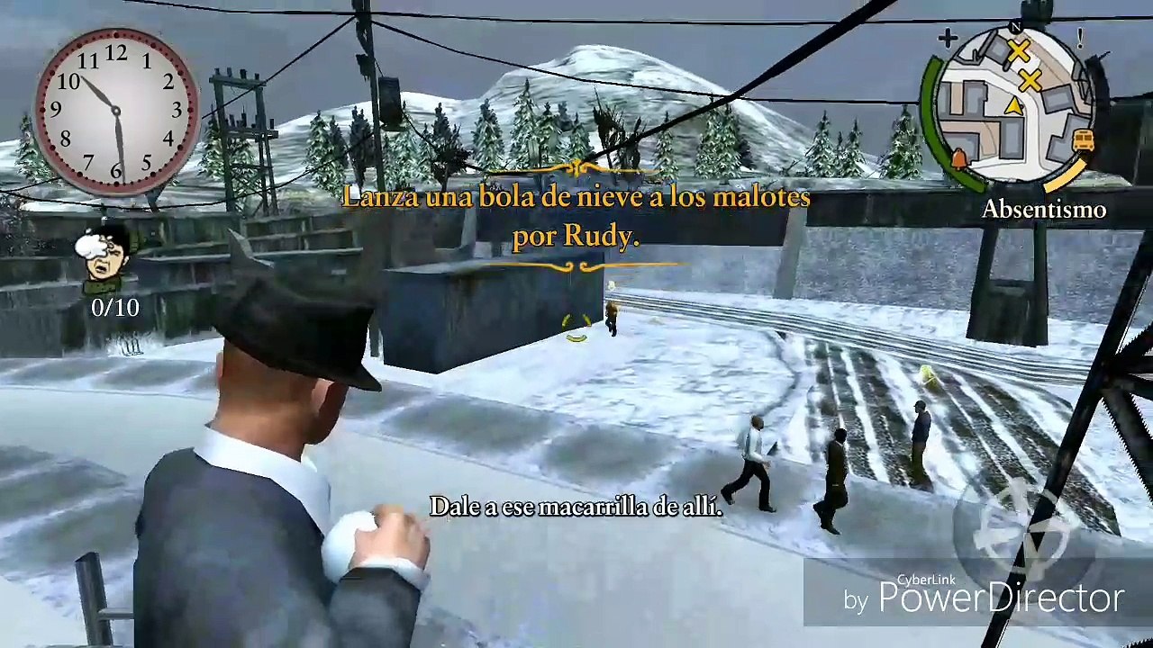 Ajudando um mendigo vestido de papai noel. Ep 16 da escola que todo mundo queria estudar