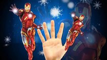 Ironman Cartoon Finger Family Rhymes For Children | Ironman Finger Family Nursery Rhymes For Kids