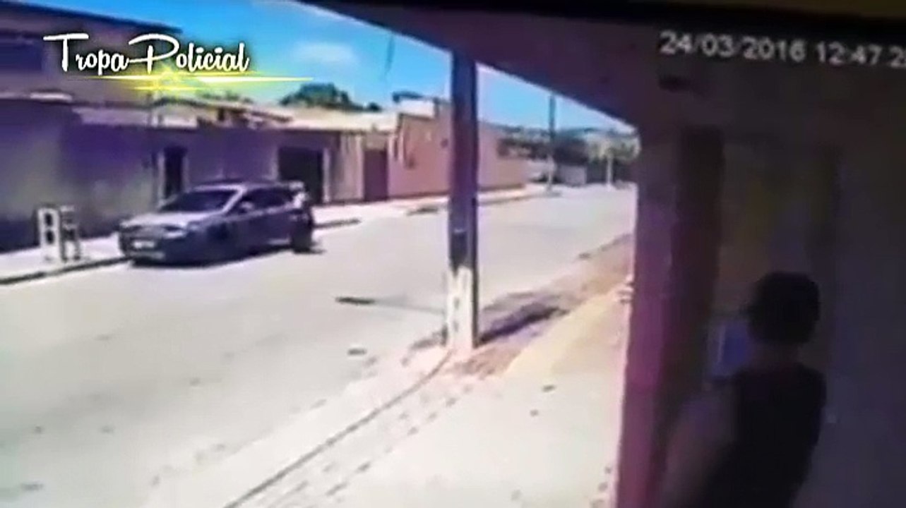 BANDIDO É SURPREENDIDO NA HORA CERTA DURANTE ASSALTO