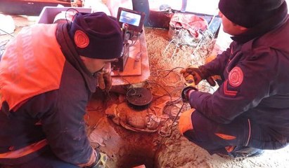 Yavru köpek 70 metrelik kuyuda 6 gündür mahsur