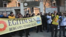 Bergama Kesk, Bergama'da Üyelerinin Ihracını Protesto Etti