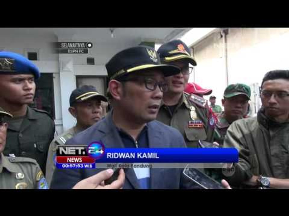 Ridwan Kamil Tegur PKL di Zona Merah - NET24