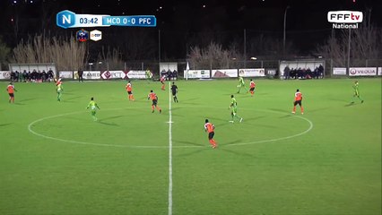 Bonne combinaison des attaquants Marseillais mais la frappe n'est pas cadrée.