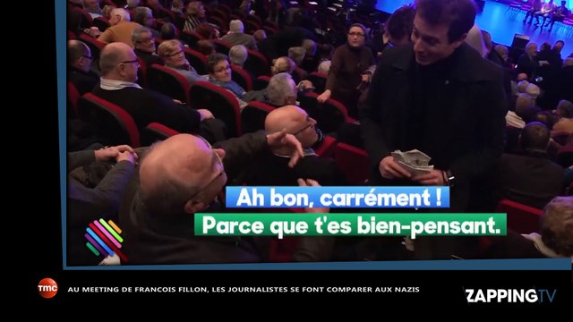 Affaire Penelope Fillon : les journalistes comparés aux nazis au meeting de François Fillon (vidéo)