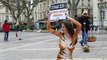 L'association PETA défend les animaux des cirques à Avignon