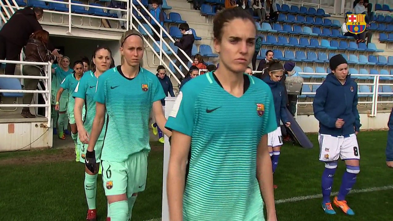 [HIGHLIGHTS] FUTBOL FEM (Lliga): Reial Societat - FC Barcelona (0-3)