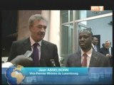 Le premier ministre Soro Guillaume reçoit le premier vice  ministre du Luxembourg