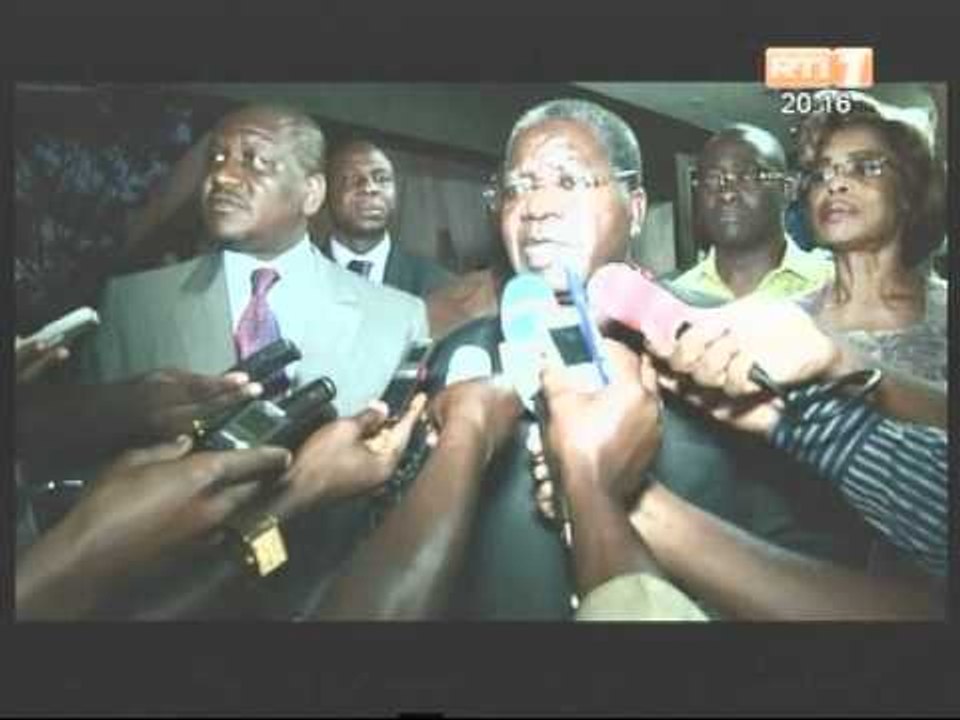 Hamed Bakayoko,le ministre de l'Intérieur a reçu une délégation du CNRD emmené par le FPI