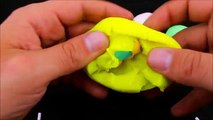 Play Doh Surprise Lollipops Kinder Surprise Egg Toys Minions Kung Fu Panda